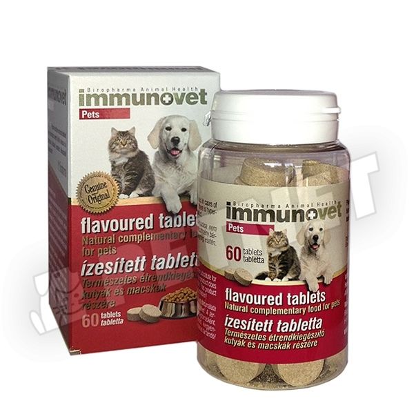 ImmunoVet Pets ízesített immunerősítő tabletta 60db