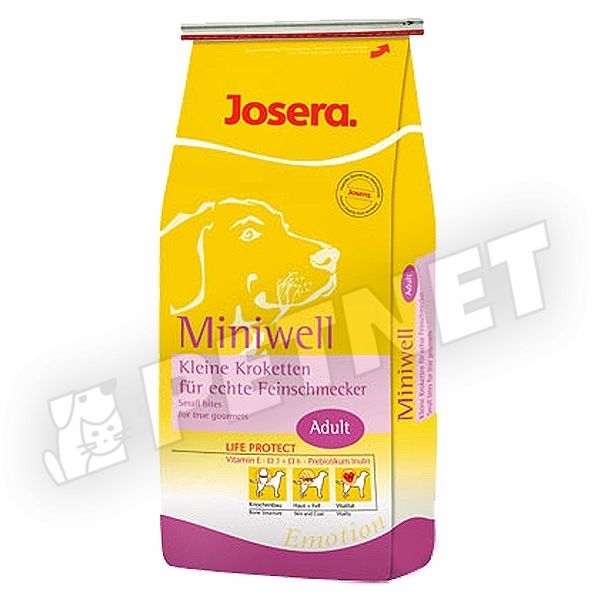 Josera Adult Miniwell kutyatáp 15kg