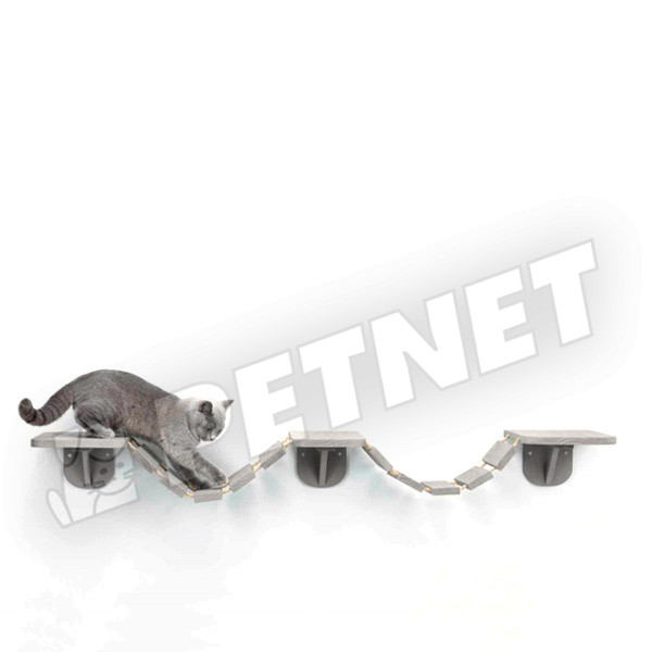 Trixie Falra szerelhető Mászólétra macskáknak szürke 150x30cm