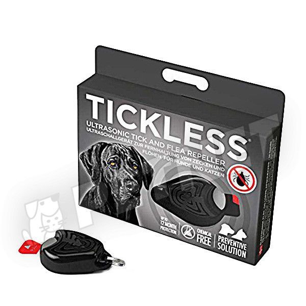 TickLess Pet Ultrahangos kullancs és bolhariasztó Fekete