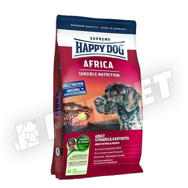 Happy Dog Supreme Sensible Africa Strucchússal 1kg