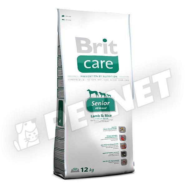 Brit Care Hypoallergen Senior Lamb & Rice 1kg
