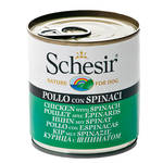 Schesir Dog Csirkehús Spenóttal 285g