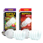 ExoTerra Breeding Set UVB 200 + Reptile Vision 2x13W