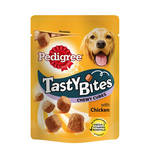 Pedigree Tasty Bites Chewy Cubes csirkés 130g