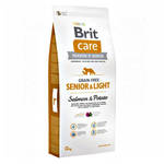 Brit Care Hypoallergen Grain Free Senior Light Salmon & Potato 1kg