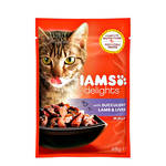 IAMS Adult Bárányhús májjal aszpikban 85g
