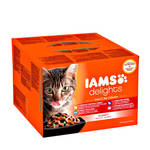 IAMS Land & Sea válogatás szószban 24x85g