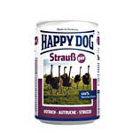 Happy Dog Strauss Pur Strucc színhús konzerv 400g