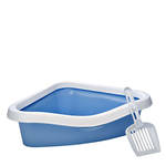 Stefanplast Sprint Corner Blue macskaWC 40x56cm