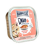 Happy Cat Duo Szárnyas Lazac pástétom 100g