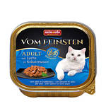 Animonda Vom Feinsten NoGrain Lazac gyógynövénnyel 100g