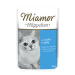 Miamor Happchen Lazac falatkák zselében 85g