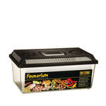 ExoTerra Faunarium lapos műanyag box M 36x21x16cm