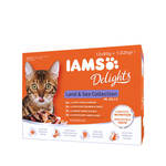 IAMS Delight Land & Sea válogatás aszpikban 12x85g