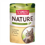 Schmusy Nature Balance Csirke Lazac sörélesztővel 100g