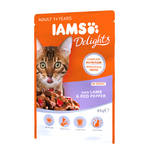 IAMS Delights Bárány pirospaprikaval szószban 85g