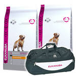 Eukanuba Golden Retriever fajtatáp 2x12kg +Sporttáska