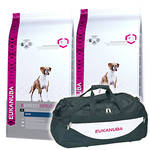 Eukanuba Boxer fajtatáp 2x12kg +Sporttáska