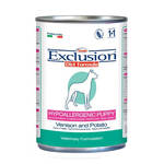 Exclusion Hypoallergen Puppy Szarvas burgonya konzerv 400g