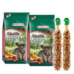 Versele-Laga Chinchilla Nature 2x750g +Ajándék
