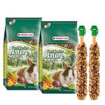 Versele-Laga Cuni Junior Nature 2x750g +Ajándék