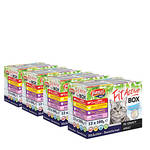 FitActive Cat Fit-A-Box húsos válogatás szószban 48x100g