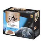 Sheba Selection Multipack Halas válogatás szószban 12x85g
