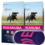 Eukanuba Developing Junior Large Breed 2x15kg +Ajándék Törölköző