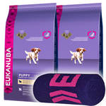 Eukanuba Puppy Lamb & Rice All Breed 2x12kg +Ajándék Törölköző