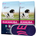 Eukanuba Active Adult Medium Breed 2x15kg +Ajándék Törölköző