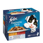 Felix Fantastic Duo Házias válogatás aszpikban 12x100g