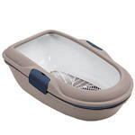 Stefanplast Furba Chic macskaWC Dove Grey 39x59x22cm