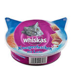 Whiskas Temptations Lazacos jutalomfalat 60+12g Ajándék