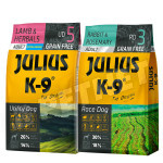 Julius K-9 GF Utility Dog Hypo Adult Bárány gyógynövény +Nyúl rozmaring 2x10kg
