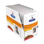 Hills PD Feline c/d Multicare Urinary Care Salmon 12x85g