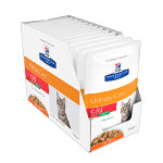 Hills PD Feline c/d Urinary Stress Reduced Calorie 12x85g