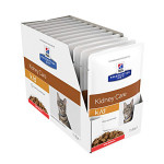 Hills PD Feline k/d Kidney Care Salmon 12x85g