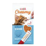 Hagen Catit Creamy Snack Tenger gyümölcseivel 5x15g