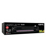 AquaEl Leddy Slim Duo Sunny & Plant Fekete akváriumvilágítás 16W