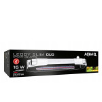 AquaEl eddy Slim Duo Sunny & Plant Fehér akváriumvilágítás 16W