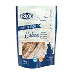 Trixie Be Nordic nyerslazachús kockák 50g