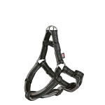 Trixie Softline Elegance Fekete-Szürke Y hám XS-S 30-40cm