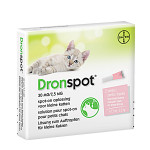 DronSpot Féreghajtó Spot-On kistestű macskáknak 0,5kg-2,5kg 2x0,35ml