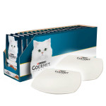 Gourmet Perle Gravy Delight Csirke 24x85g +2db Ajándék kínálótál