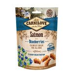 CarniLove Crunchy Snack Salmon with Blueberries 200g