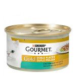 Gourmet Gold Duo Nyúl Májjal 85g
