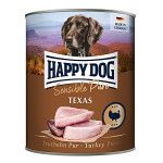 Happy Dog Sensible Pur Texas Pulyka színhús konzerv 800g
