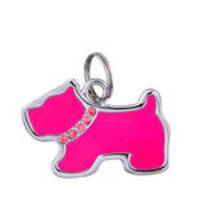 Trixie Dog címtartó biléta Rózsaszín 3,5x2,5cm