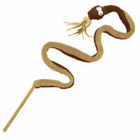 KONG Cat Snake Teaser Brown macskapeca 54cm